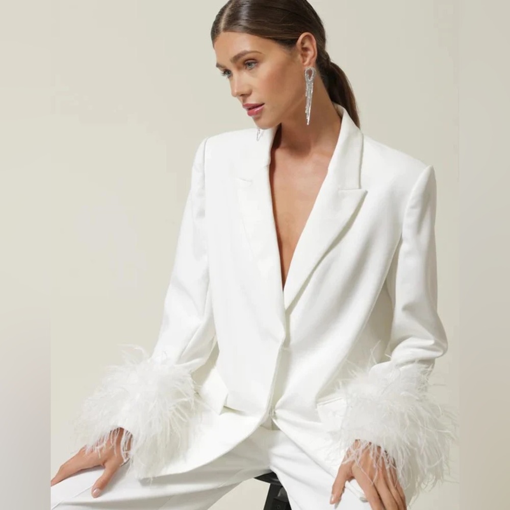 Line & Dot Christy Blazer Feather